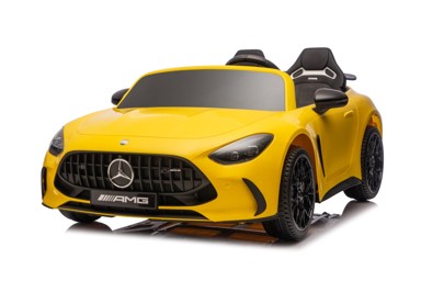 MERCEDES Licencirani auto na akumulator Benz GT63 AMG, dvosjed, žuti