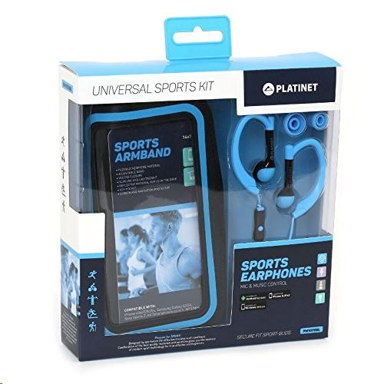 PLATINET Slušalice PM1070BL, žične, sportske, plava