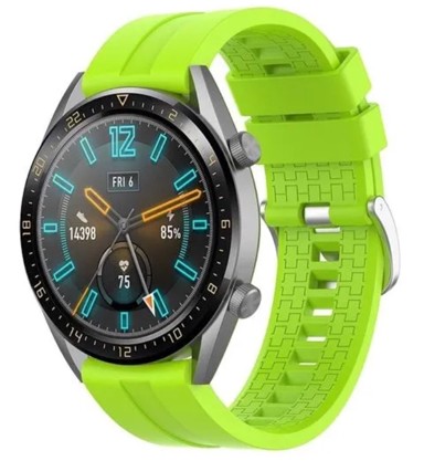 BSTRAP Remen Silicone Cube za Samsung Galaxy Watch 3 45mm, zeleni