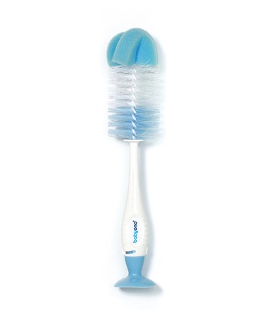 BABYONO Silikonska četka za bocu, plava