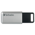 VERBATIM USB memorijski pogon Secure Pro, 64 GB, USB Tip-A 3.2 Gen 1, crno-sivi