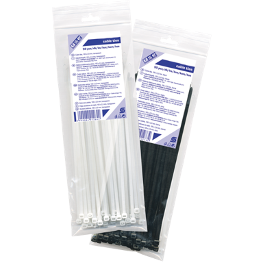 USE Vezice plastične, 2,5 x 100 mm, 50 kom, crne