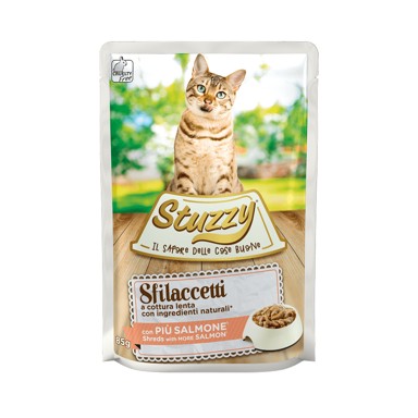 STUZZY Cat komadići s lososom, vrećica 85 g