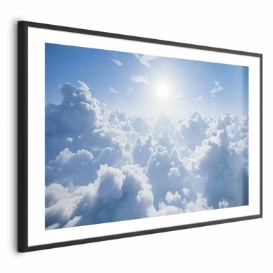 Plakat Nebeski mir, tople sunčeve zrake, 60x40 cm