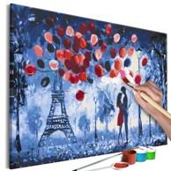 Slika za samostalno slikanje Night in Paris 60x40