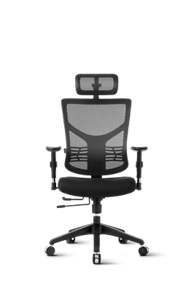 ERGOVISION Ergonomska uredska stolica Essent, crna