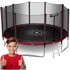 NEO-SPORT Vrtna trampolina, 465 cm, s vanjskom zaštitnom mrežom i ljestvama
