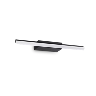 IDEAL LUX Riflesso led zidna svjetiljka ap d42 crna ip44 id302225