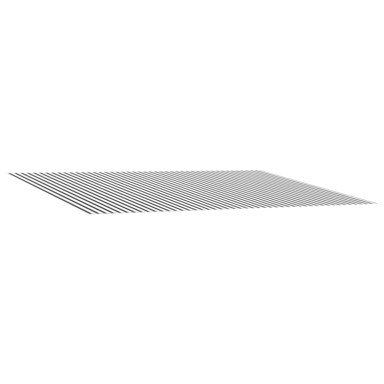 Zamjensko platno za tendu, 500 x 350 cm, antracit i bijelo