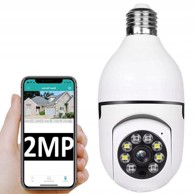 DEXXER WiFi IP kamera, 2 MP, rotacija, E27