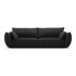 MAZZINI SOFAS Tamno sivi kauč 208 cm Vanda, 208x110x85 cm
