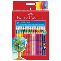 FABER-CASTELL Drvene boje 112442, GRIP 2001, 36 boja