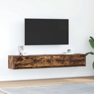 TV ormarići, 2 kom, hrast, 80x31x25,5 cm, drveni
