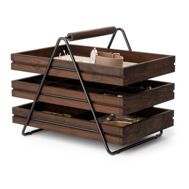 UMBRA Drveni stalak za nakit Terrace