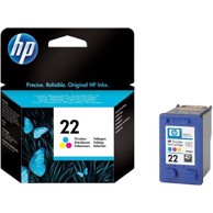 HP Tinta 22, C9352AE, Tri-colour