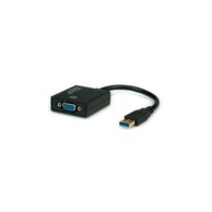ROLINE Adapter USB3.2 Gen1 - VGA, M/F, 0.15m