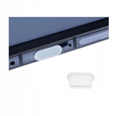 Čep protiv prašine za priključak USB C za punjenje, bezbojan