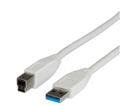 ROLINE USB kabel A-B USB 3.0, 1.8 m