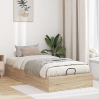 Otoman krevet s pohranom, 203x80,5x25 cm, hrast sonoma