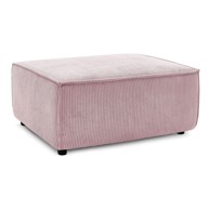 BOBOCHIC PARIS Svijetlo ružičasti tabure od samta Nihad