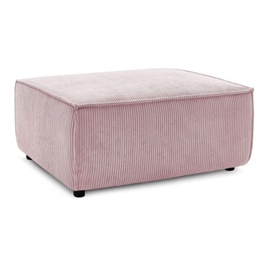 BOBOCHIC PARIS Svijetlo ružičasti tabure od samta Nihad