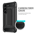 ONASI Silikonska maskica, Samsung Galaxy S25 Ultra 5G, Carbon Armor, crna