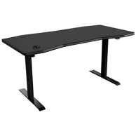 NITRO CONCEPTS Stol električno podesiv po visini D16E, crni 1600x800 NC-GP-DK-008