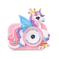 MG Dječja kamera DC101 Unicorn, + 32GB kartica, ružičasta