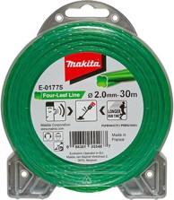 MAKITA Najlonski konac u obliku djeteline, 2,0 mm/30 m, zeleni