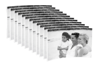 DEKNUDT Okvir za fotografiju S58RJ5, 10x15 cm, smola, transparentna, 1 kom