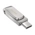 SANDISK USB stick Ultra Dual Drive Luxe, 512 GB, USB Type-A / USB Type-C 3.2 Gen 1 (3.1 Gen 1) Stainless steel