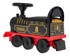 Guralica za bebe Retro locomotiva, crna