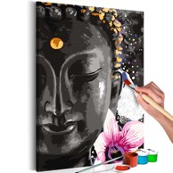Slika za samostalno slikanje Buddha and Flower 40x60