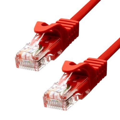 PROXTEND Ethernet kabel CAT5E U/UTP CU PVC 5 m, crveni