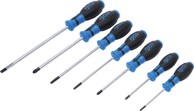 BGS Set odvijača, 4 mm / 5.5 mm / 6.5 mm / 8 mm / PH1 / PH2 / PH3, 7 dijelova