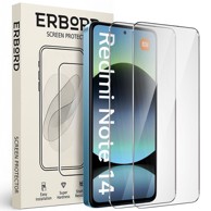 ERBORD Kaljeno staklo za Xiaomi Redmi Note 14 5G / Xiaomi Poco M7 Pro 5G, tvrdoća 9H, 2 kom.