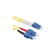 ROLINE Optički mrežni kabel, LC-SC, 9/125µm Duplex, LSOH, OS2, 2,0 m, žuti