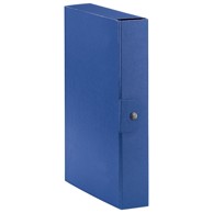 ESSELTE Mapa s gumbom Eurobox, A4, hrbat 60 mm, C2605, plava