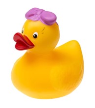 TULLO Patkica za kupanje, gumena, bez rupe, s mašnicom