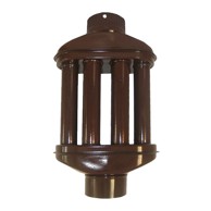 GRIJAČ dimovodni emajl 12x50/8, smeđi