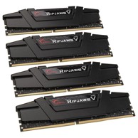 G.SKILL Ripjaws V RAM memorija DDR4, 3200 MHz, CL16, 64 GB Quad-Kit, crna (F4-3200C16Q-64GVK)