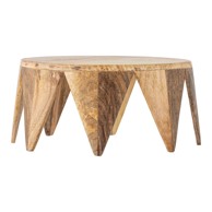 BLOOMINGVILLE Drveni stalak za tegle za cvijeće ø 33 cm (visina 15 cm) Sakuri, drvo, prirodna