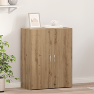 Uredski ormar, 60x32x77.5 cm, umjetni hrast