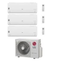 LG Klimatski sustav MU3R21.U23 + 2× S09EC (2× 2,5 kW) + 1× S12EC (3,5 kW), trostruki