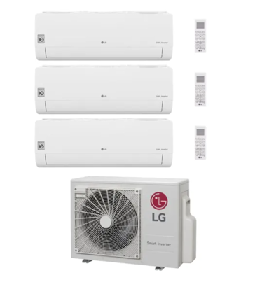 LG Klimatski sustav MU3R21.U23 + 2× S09EC (2× 2,5 kW) + 1× S12EC (3,5 kW), trostruki