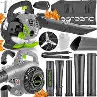 MAJSTER POLSKA Puhač i usisavač lišća motorni 2-u-1 + vrećica, 7500 VT/min