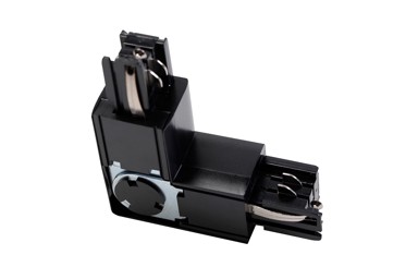 GTV Kutni konektor, univerzalni, 3F L/D, za šinu, crni