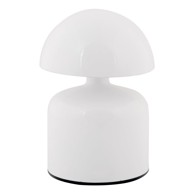 LEITMOTIV Bijela LED stolna lampa s metalnim sjenilom (visina 14 cm) Impetu 