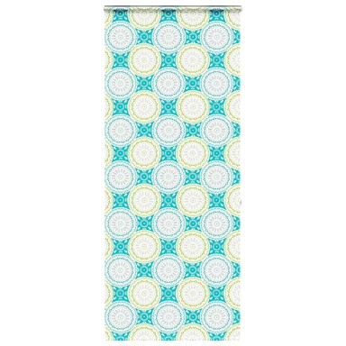 Rolo zavjesa za tuš s kazetom, 100x240 cm, ornament