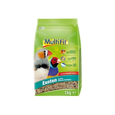 MULTIFIT Hrana za ptice Exotic Birds 1 kg